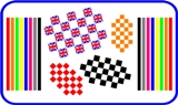 Trim, Checkers & Splats Trim, Checkers & Splats