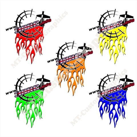 3DRC Flame Logo UK