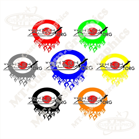 High Alpha Flamed Roundal