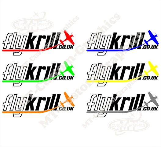 FLY KRILL Sticker