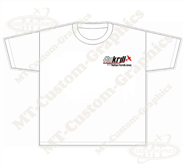 FLY KRILL T-shirt Front logo Only