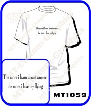 The more i learn about women