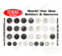 1/3 Scale WW1 British & German Set of Instrument