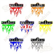 3D Hobby Shop Flamed Logo