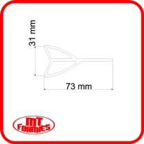 Depron Rudder Horn XL