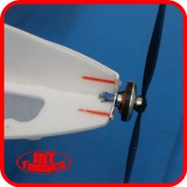 Lightweight F3P nylon bolts set